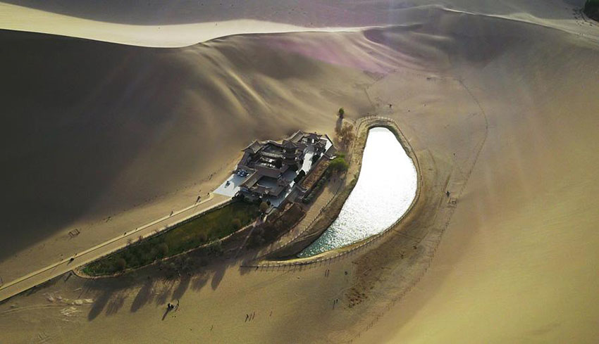 Iniciativa do Cintur?o e Rota impulsiona turismo em Dunhuang