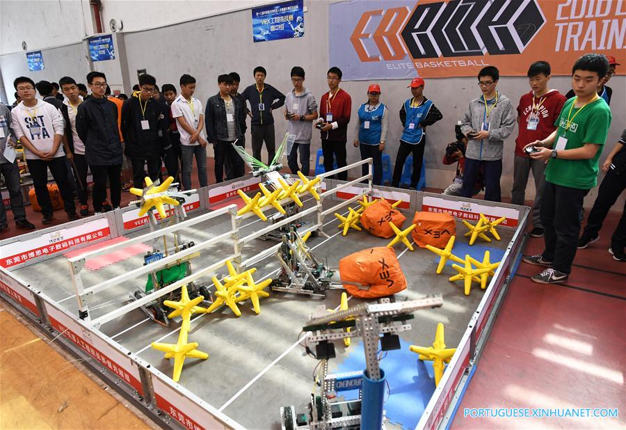 Qualifica??es de Chongqing da Competi??o Juvenil de Robótica
