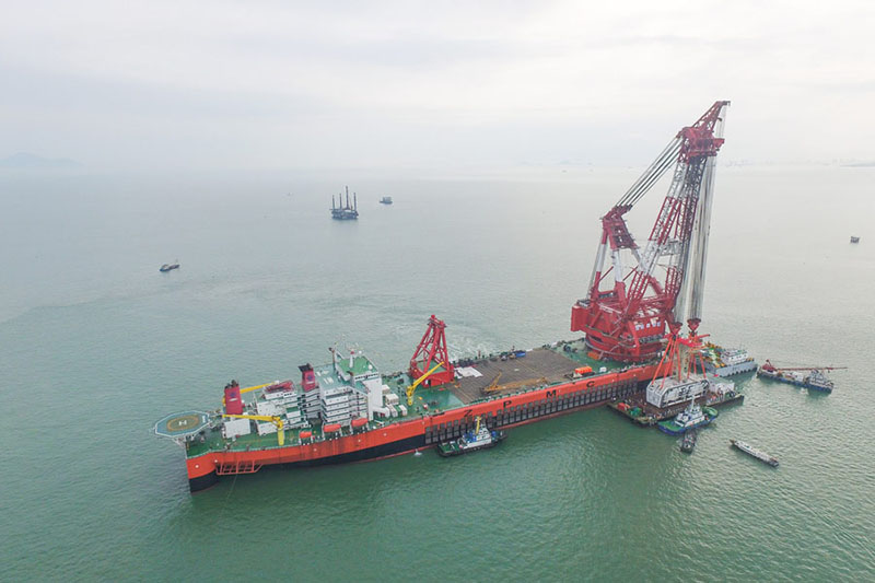 Constru??o da Ponte Hong Kong-Zhuhai-Macau entra em fase de conclus?o