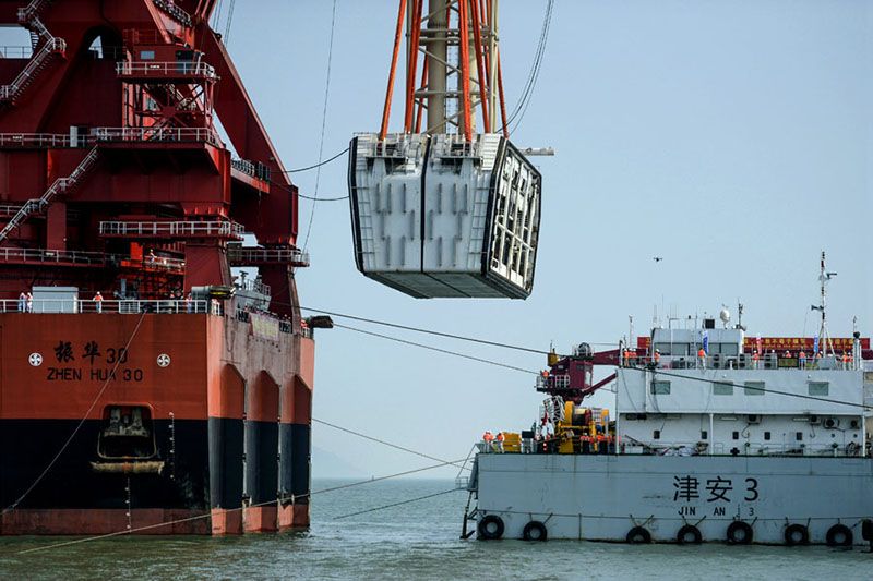 Constru??o da Ponte Hong Kong-Zhuhai-Macau entra em fase de conclus?o
