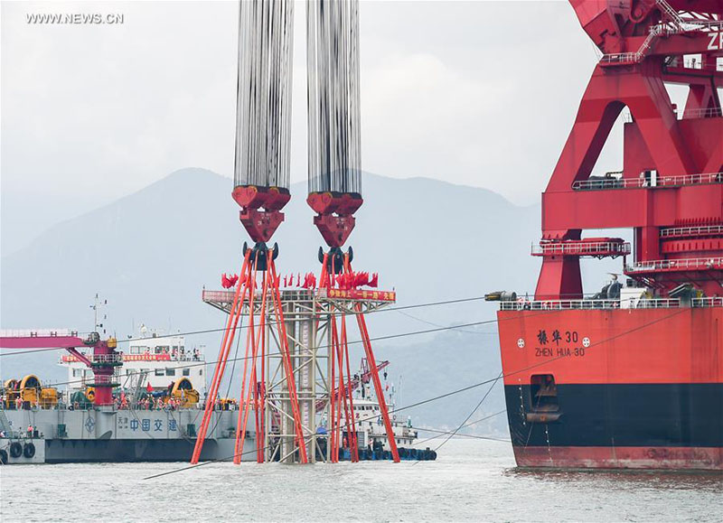 Constru??o da Ponte Hong Kong-Zhuhai-Macau entra em fase de conclus?o