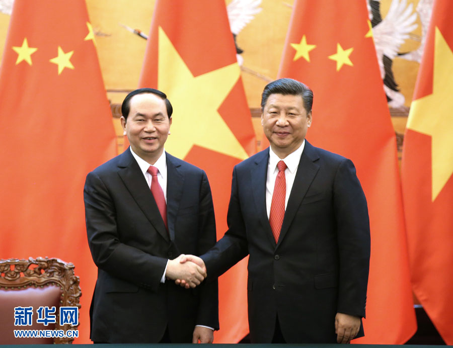 Visita do presidente vietnamita interpretada como refor?o das rela??es bilaterais