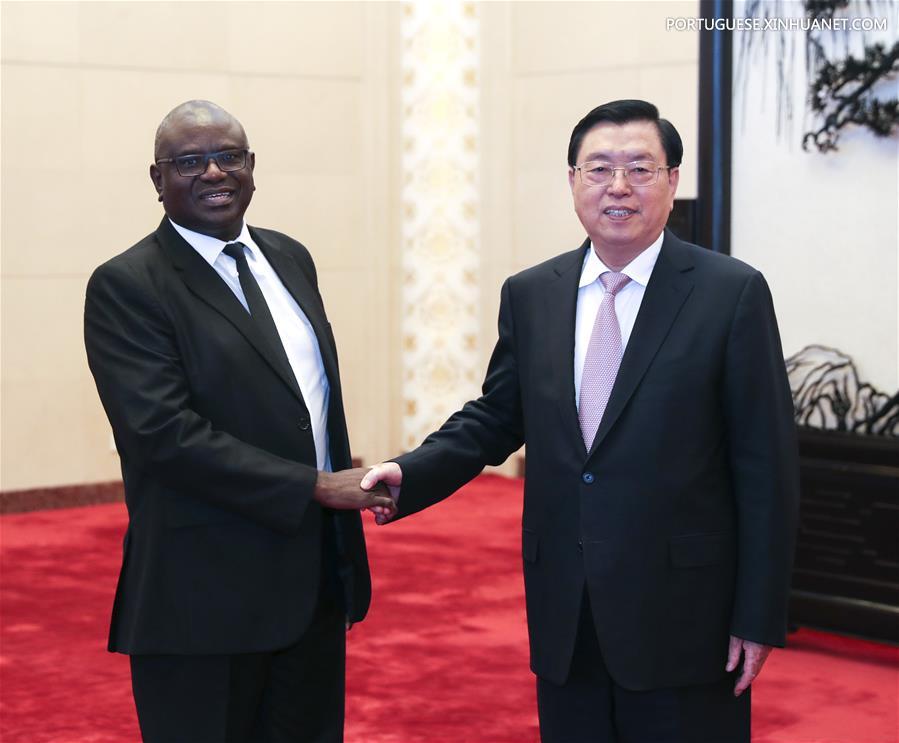 Chefe do Legislativo chinês pede por rela??es mais estreitas com Zambia
