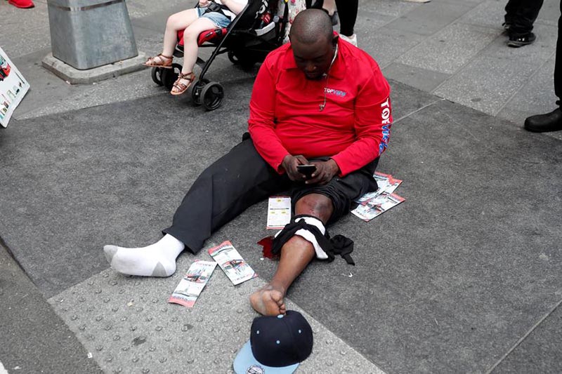 Atropelamento em Times Square em Nova Iorque deixa um morto e 22 feridos