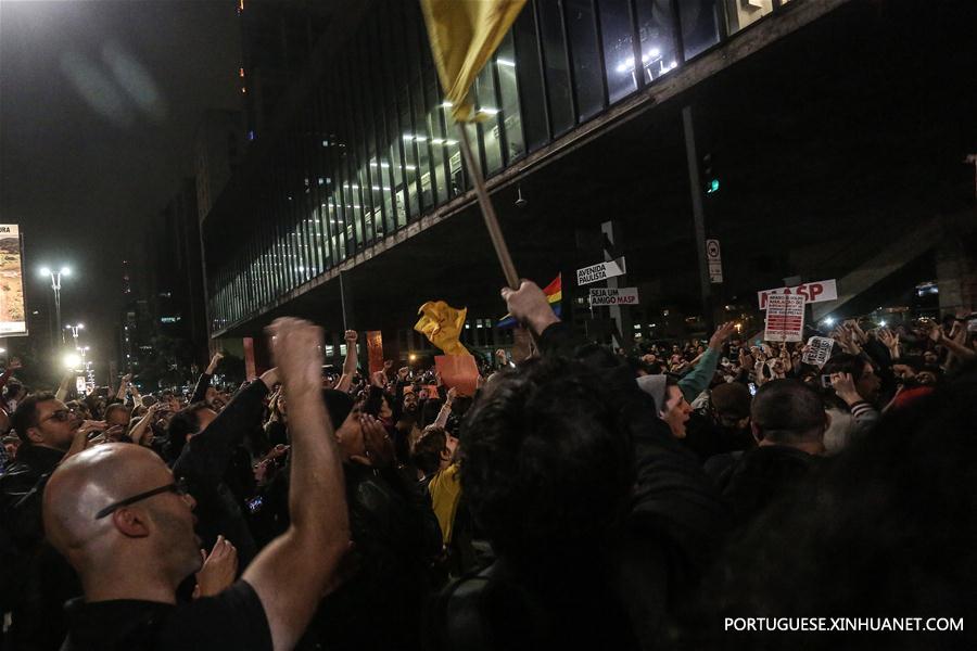Oposi??o e protestos pedem saída de Temer e elei??o imediata