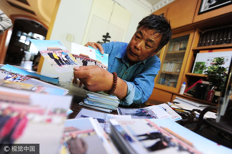 Fotógrafo registra retratos na Pra?a Tian’anmen há 38 anos
