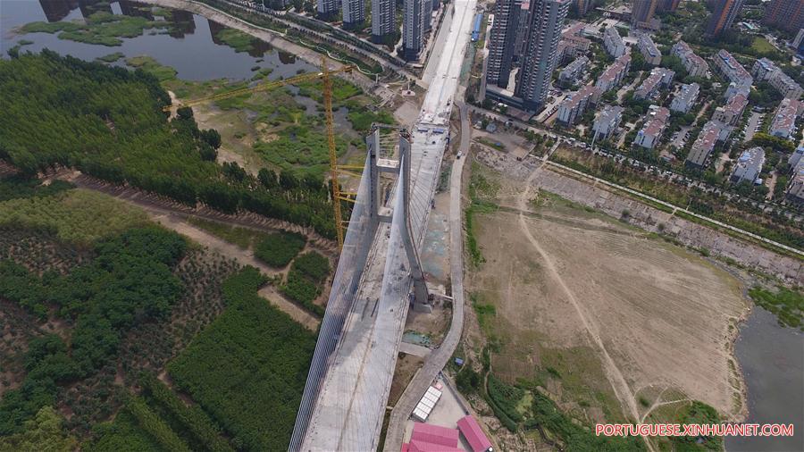 Ponte Chaobaihe que liga Beijing a Hebei será concluída em setembro
