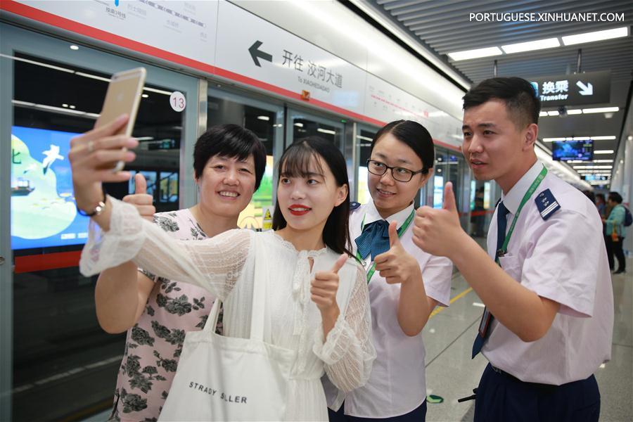 Shijiazhuang inicia opera??o de suas primeiras linhas de metr?