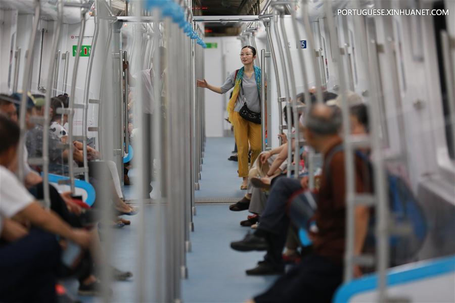 Shijiazhuang inicia opera??o de suas primeiras linhas de metr?