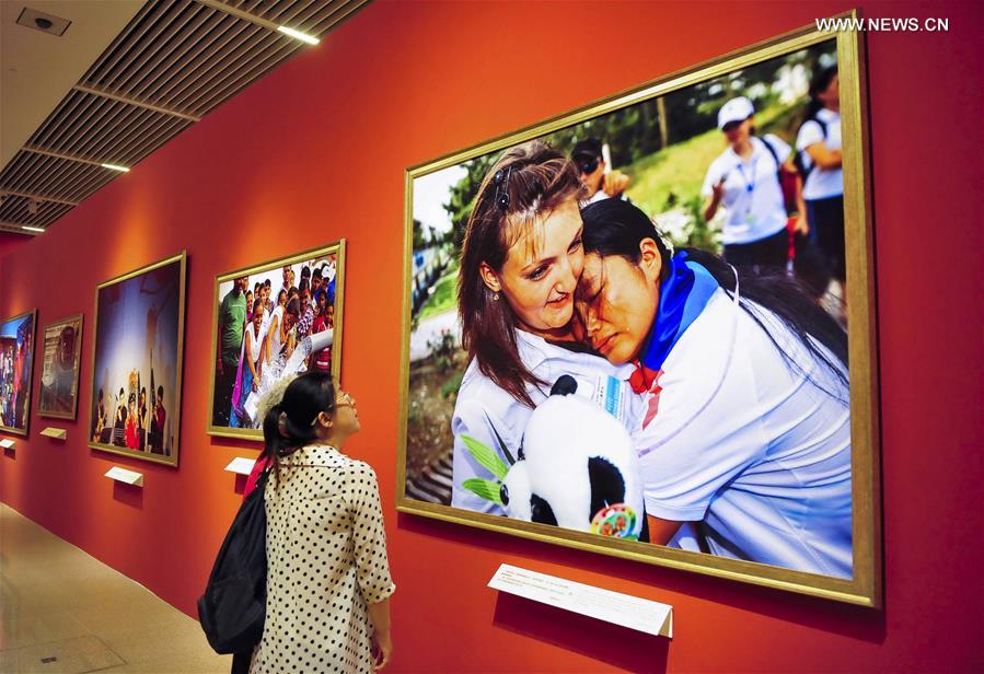 Exposi??o Conjunta de Fotografia dos Media do BRICS realizada em Beijing