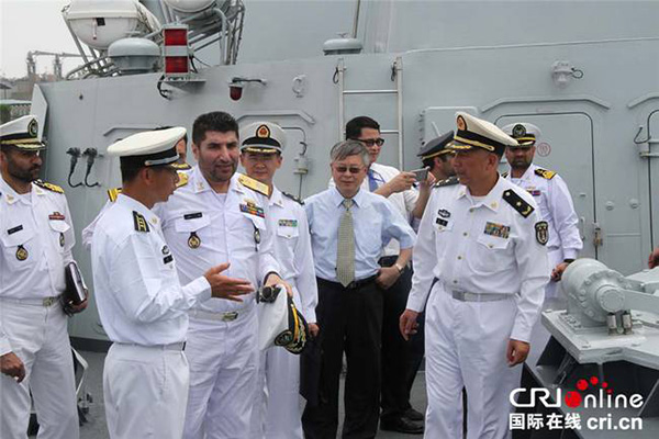 Flotilha da Marinha chinesa com?a a visitar o Ir?