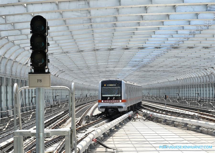 Linha Yanfang do metr? de Beijing será inaugurada até o final de 2017