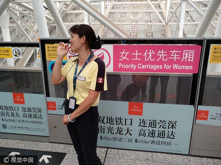 Shenzhen lan?a carruagens de metr? prioritárias para mulheres