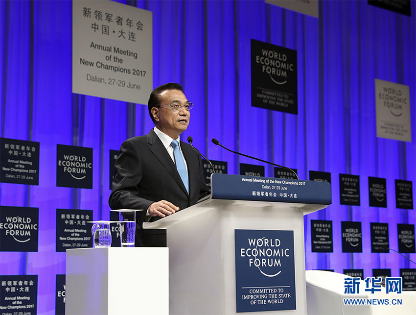 Li Keqiang: China comprometida com globaliza??o econ?mica e livre comércio