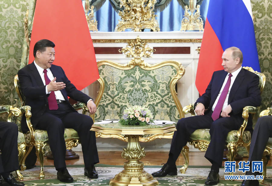 China e Rússia aprofundar?o parceria em meio à nova situa??o internacional