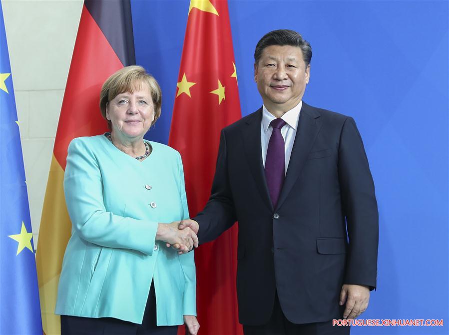 China e Alemanha prometem elevar la?os bilaterais a níveis mais altos