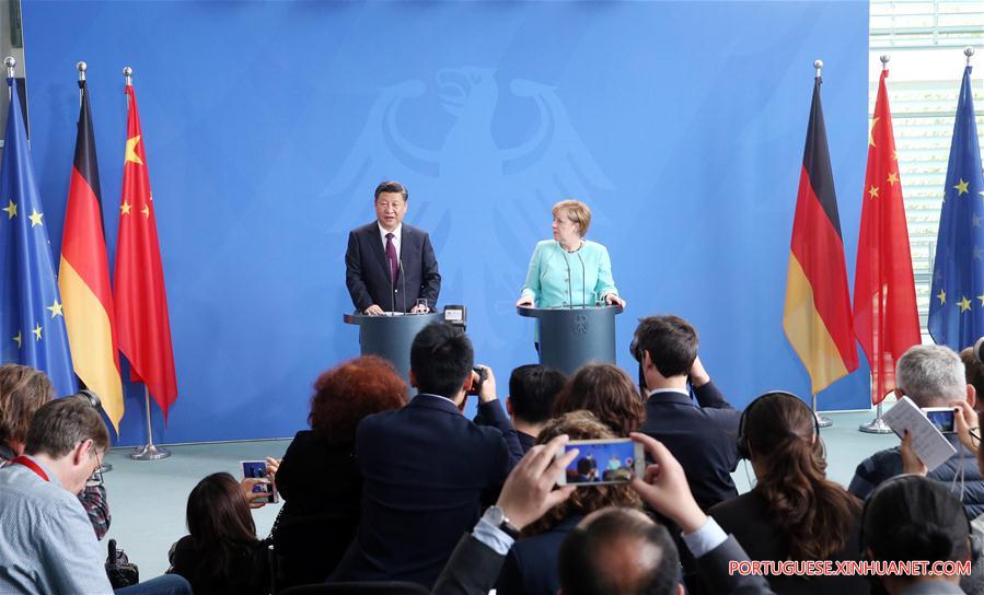 China e Alemanha prometem elevar la?os bilaterais a níveis mais altos