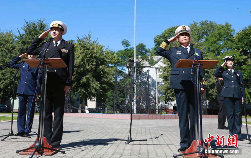 Manobra naval sino-russa tem início no Mar Báltico