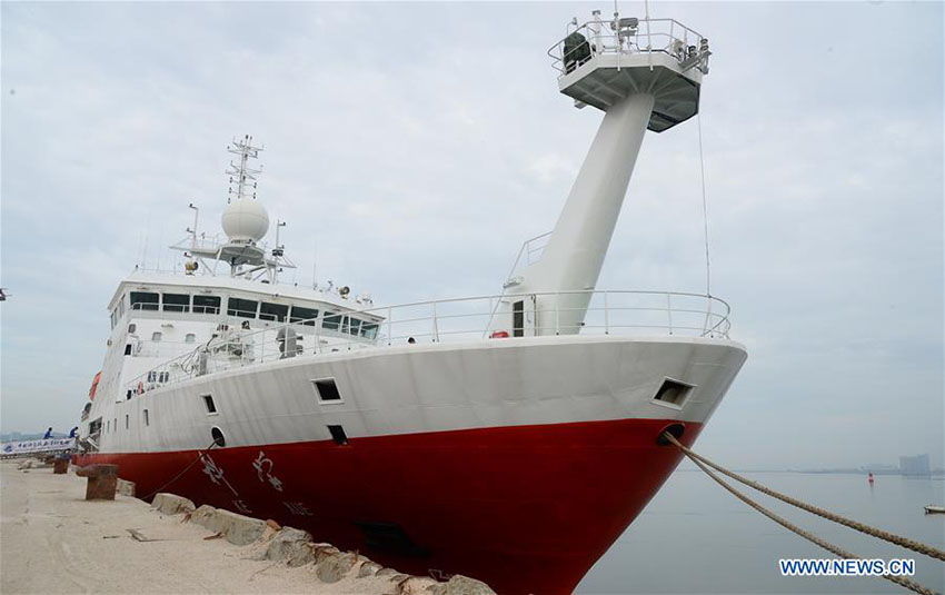 Navio de Pesquisa “Kexue” parte para expedi??o