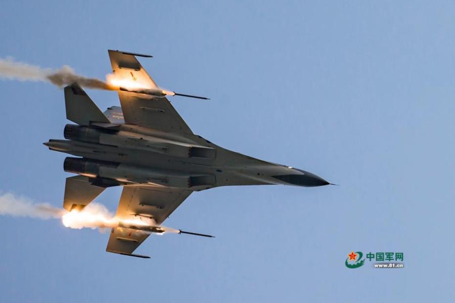 For?a aérea chinesa prepara-se para os Jogos Mundiais Militares