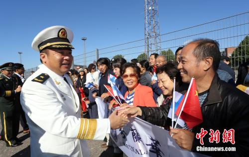 Frota chinesa chega em Helsinque depois de exercício conjunto com Rússia
