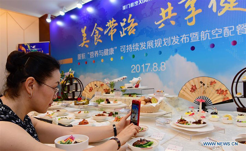 Xiamen Airlines apresenta refei??es a bordo especiais para Cúpula do BRICS