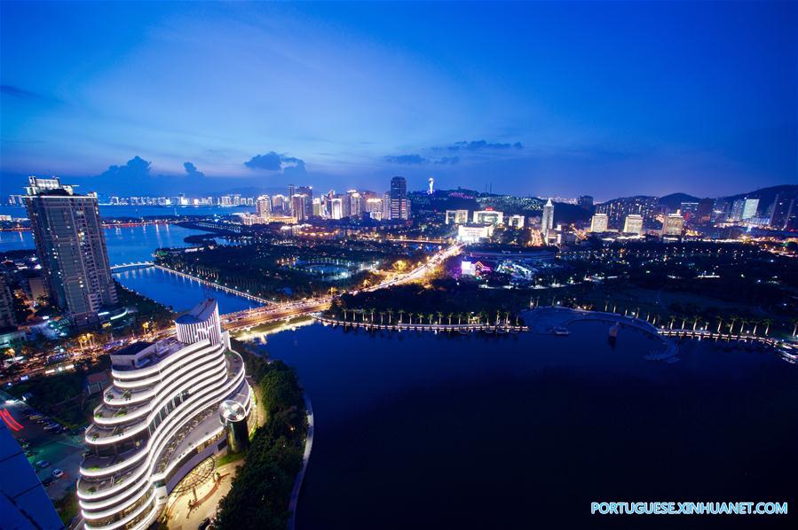 Xiamen inaugura 1.400 projetos de ilumina??o noturna para saudar Cúpula do BRICS