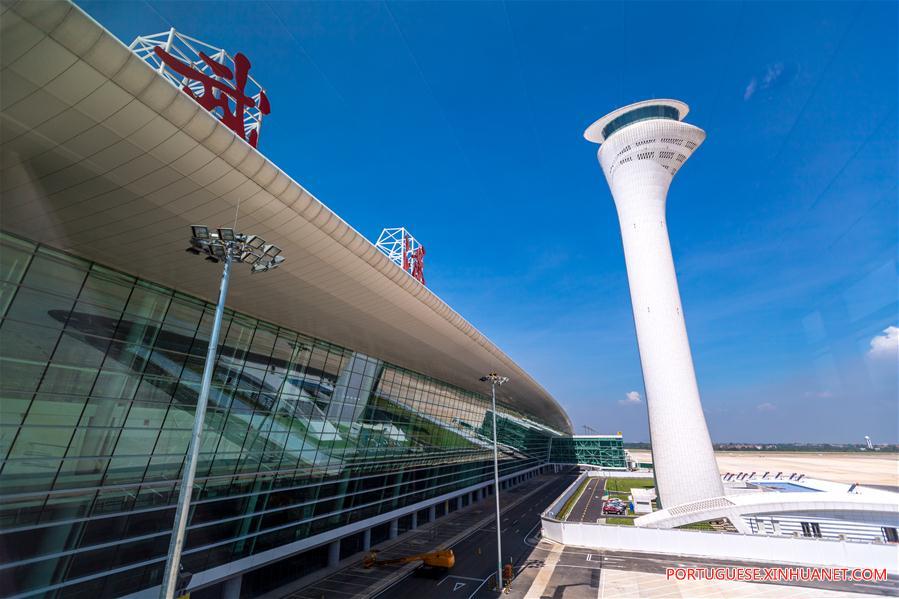 Terminal T3 do aeroporto Tianhe em Wuhan iniciará opera??es em 31 de agosto