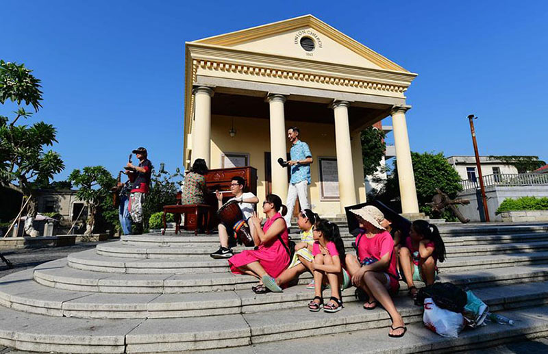 Ilha Gulangyu obtém certificado de património mundial pela UNESCO