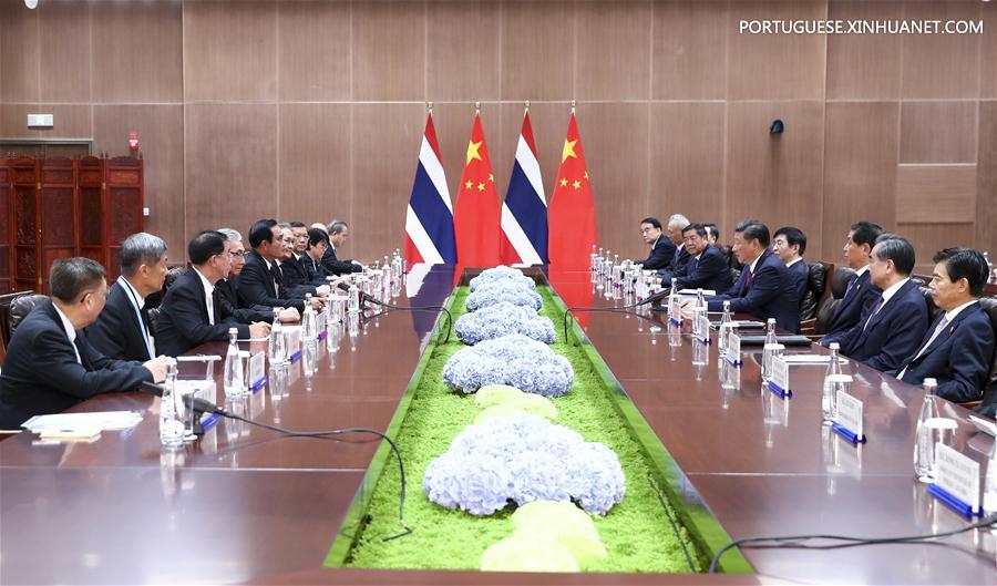Presidente chinês promete intensificar coopera??o com Tailandia
