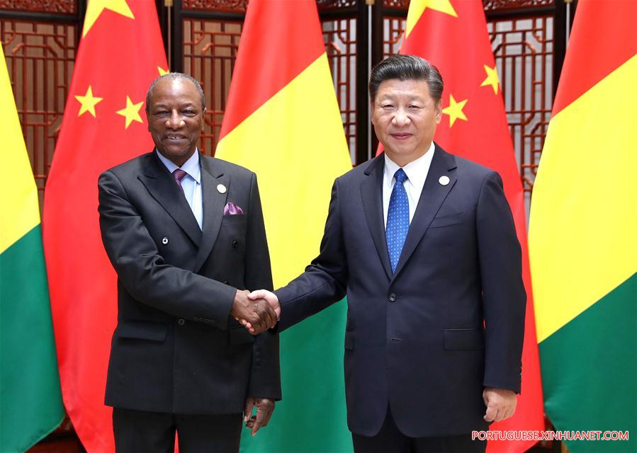 Coopera??o China-Guiné ganha impulso, diz presidente chinês