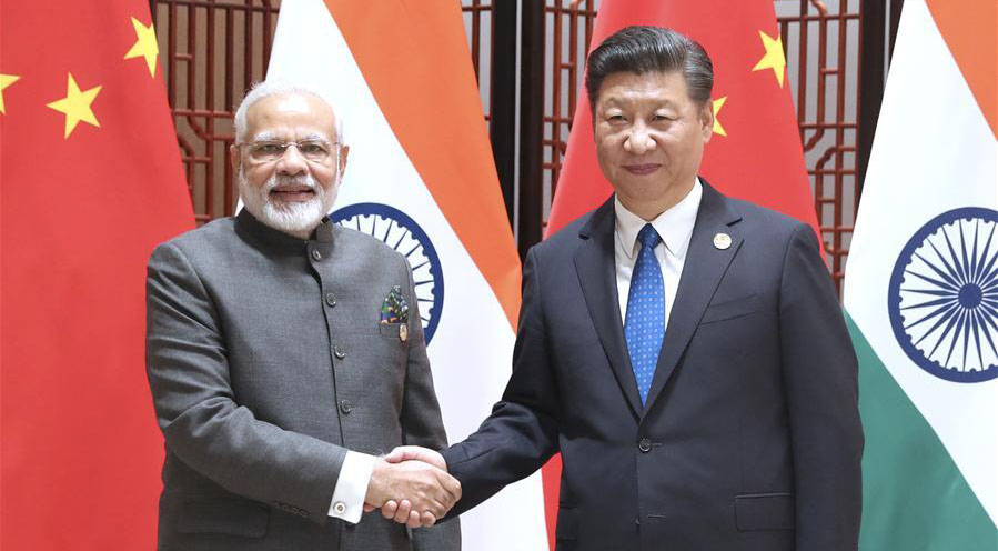 Xi diz a Modi que la?os China-índia saudáveis e estáveis s?o necessários