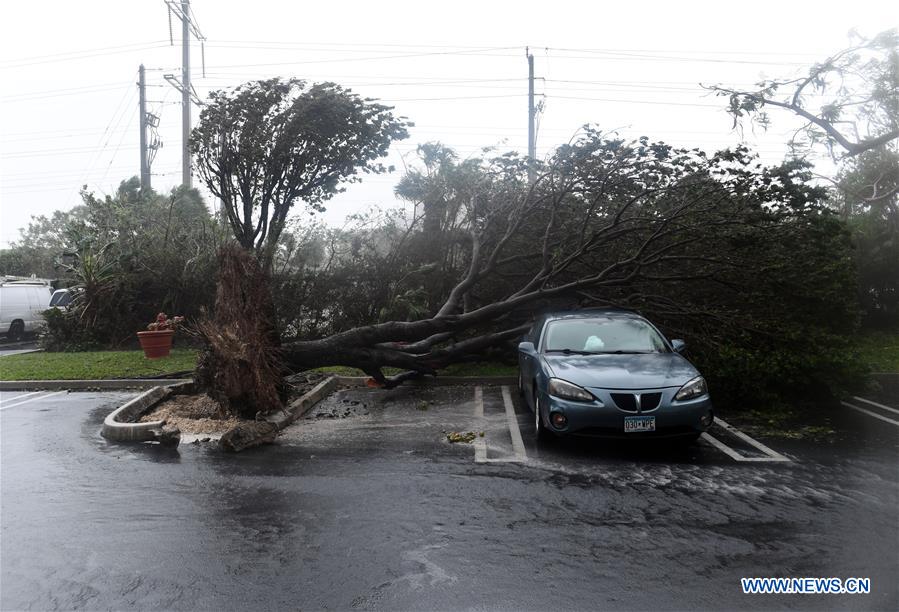 Furac?o Irma atinge Florida Keys nos EUA