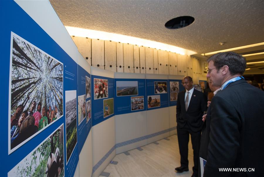 China realiza exposi??o fotográfica sobre progressos nos direitos humanos na sede da ONU em Genebra