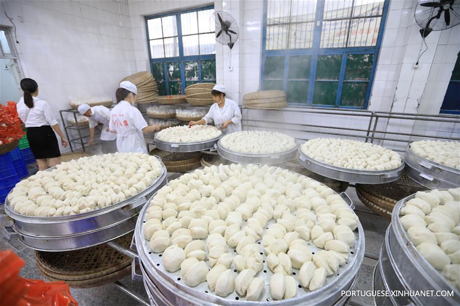 Baoning: P?o doce cozido no vapor, patrim?nio cultural de Sichuan