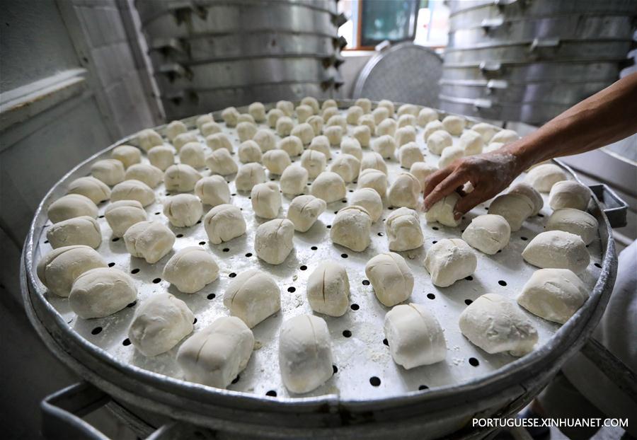 Baoning: P?o doce cozido no vapor, patrim?nio cultural de Sichuan