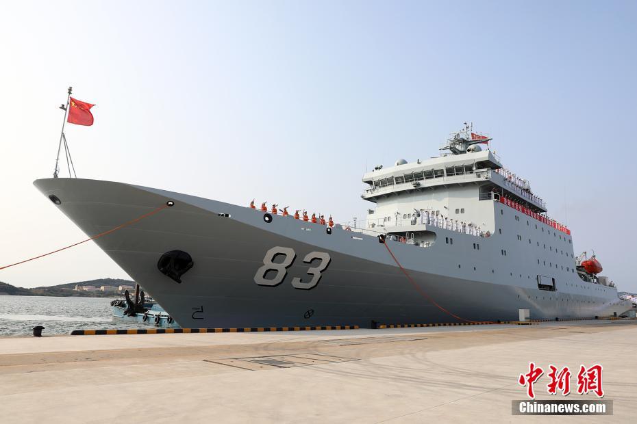 Navio de forma??o da Marinha Chinesa visitará Portugal