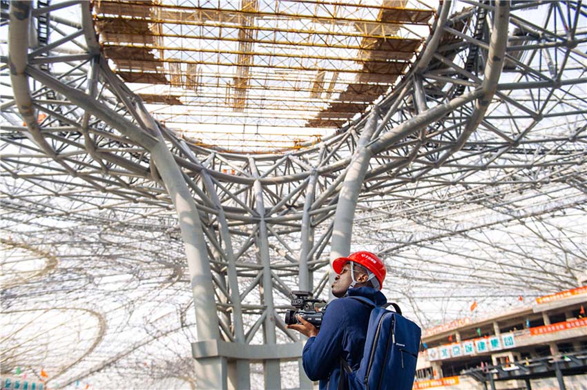 Terminal principal do novo aeroporto de Beijing recebe cobertura