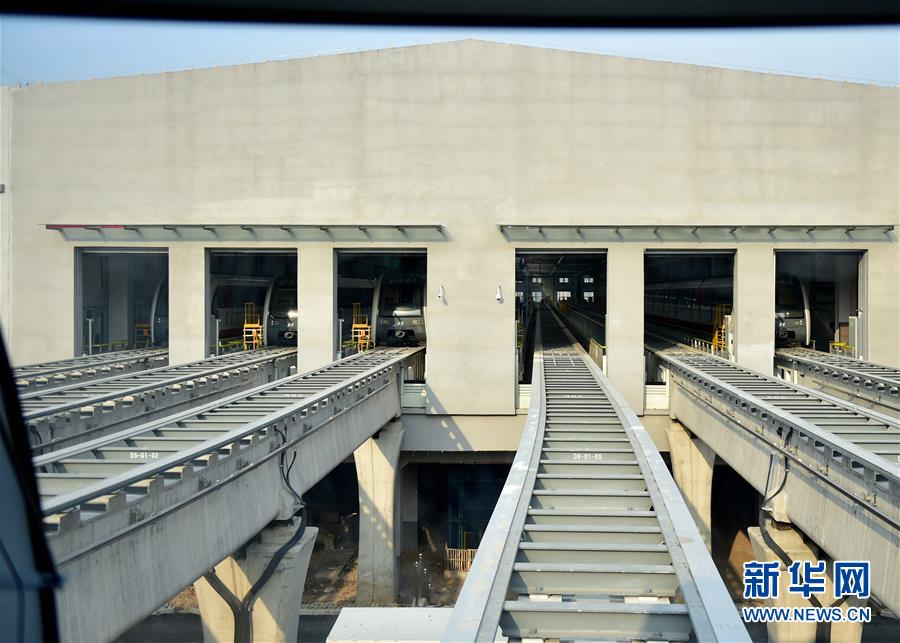 Primeiro trem de levita??o magnética de Beijing entrará em opera??o experimental