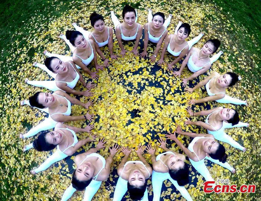 Galeria: Cores outonais e yoga