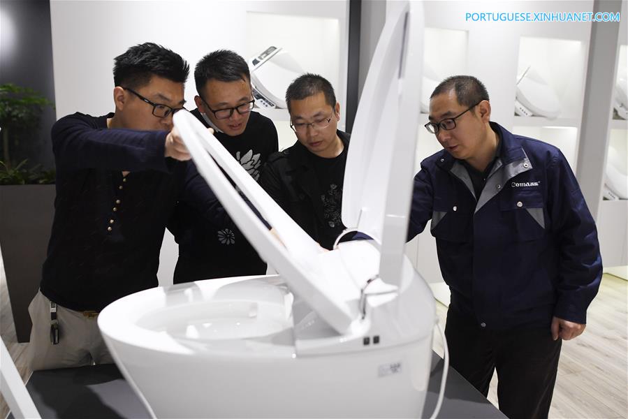 Valor de produ??o de vasos sanitários de alta tecnologia atinge cerca de 605 milh?es de dólares em Zhejiang