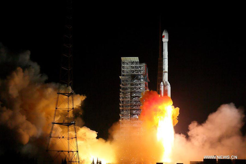 China lan?a dois satélites de navega??o BeiDou-3 via foguete transportador
