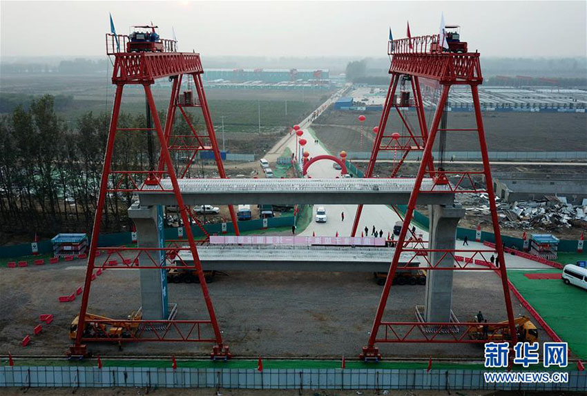 Novo aeroporto de Beijing: Inicia constru??o da liga??o ferroviária com o centro da cidade