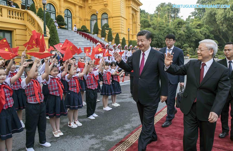 China e Vietn? concordam em aprofundar parceria sob novas circunstancias