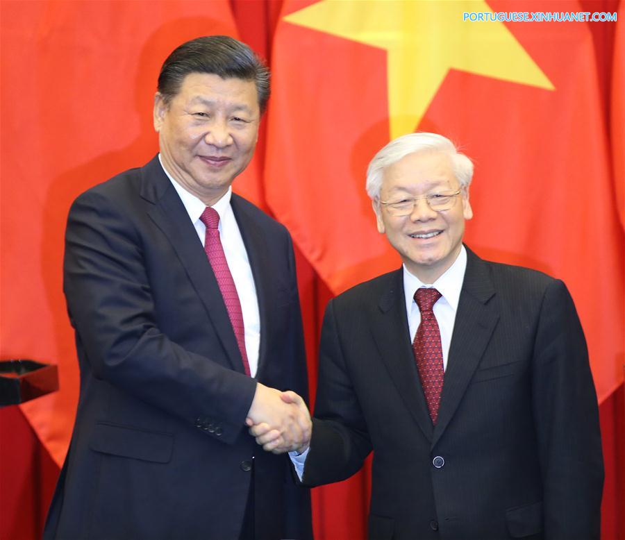 China e Vietn? concordam em aprofundar parceria sob novas circunstancias