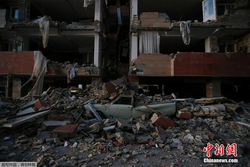 Número de mortos no terremoto na fronteira entre Ir? e Iraque ultrapassa os 200