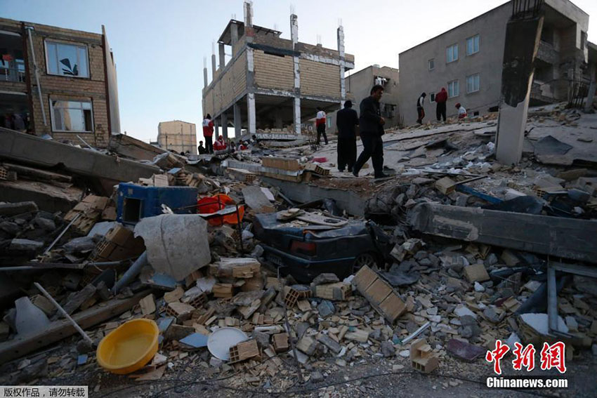 Número de mortos no terremoto na fronteira entre Ir? e Iraque ultrapassa os 200