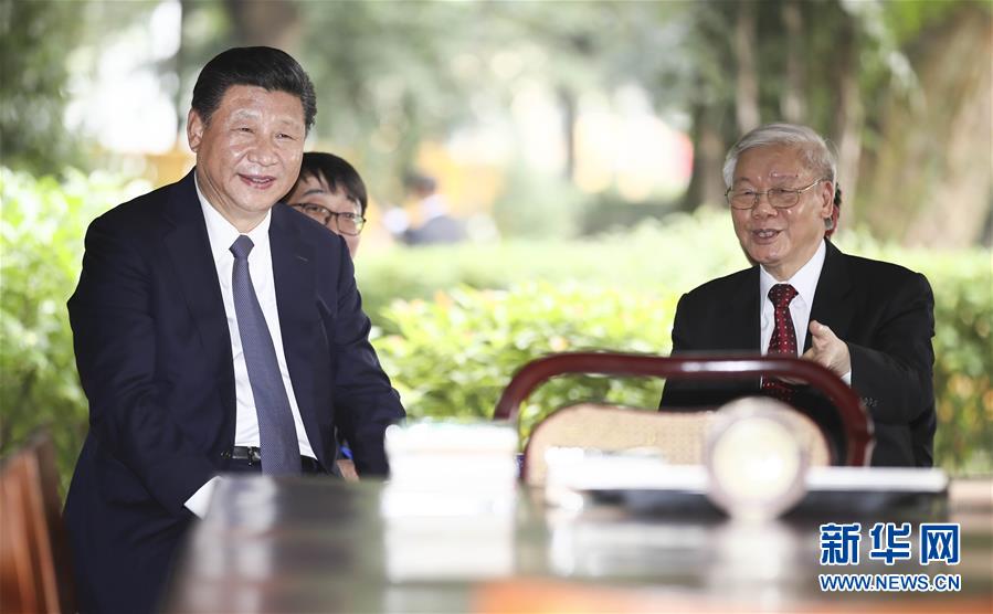 Presidente chinês elogia la?os sólidos entre China e Vietn?