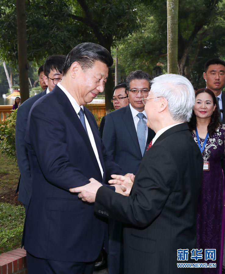 Presidente chinês elogia la?os sólidos entre China e Vietn?