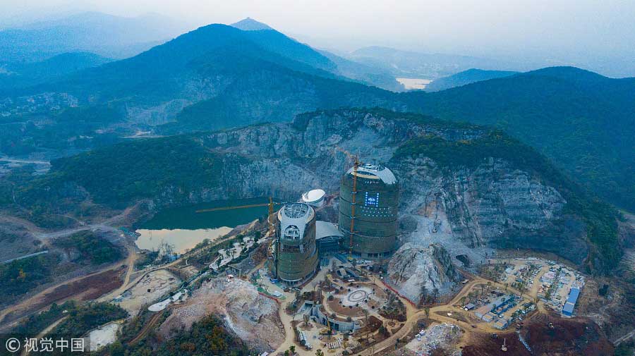 Hotel “alienígena” está sendo construído em Nanjing